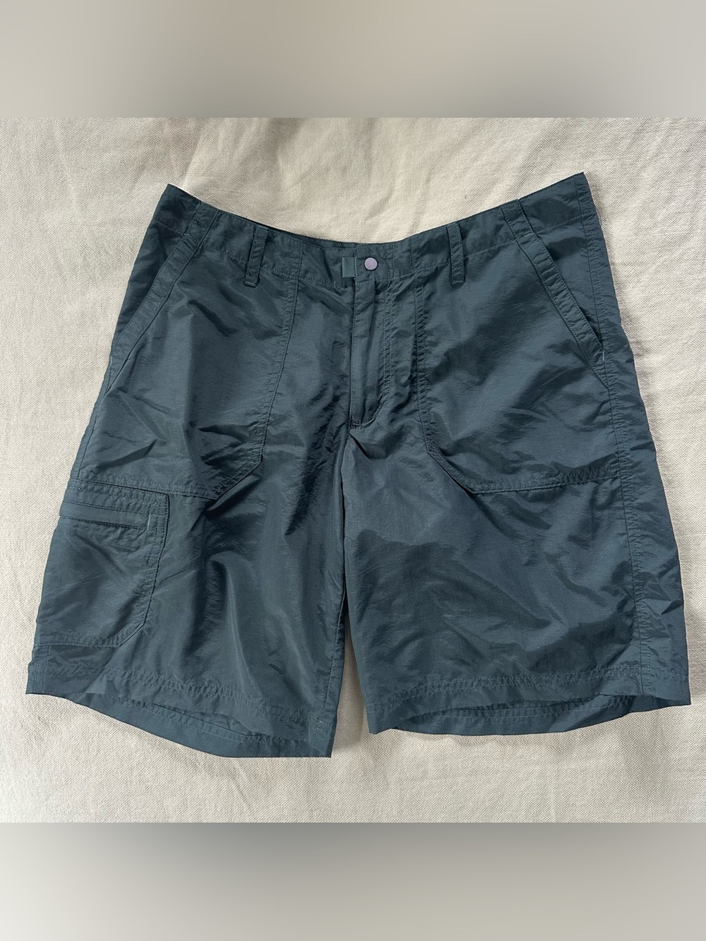 Patagonia Women’s Dark Green Cargo Hiking Shorts